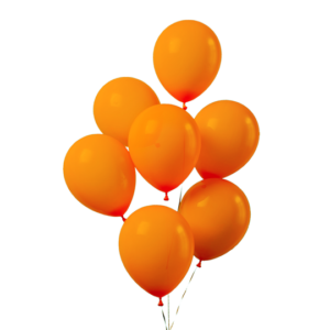 Globo-latex-mediano-n9-NARANJO