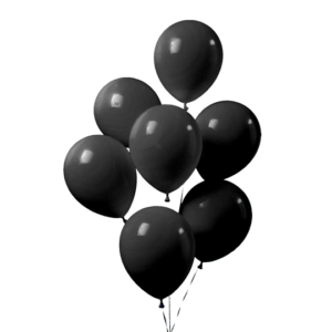 Globo-latex-mediano-n9-NEGRO